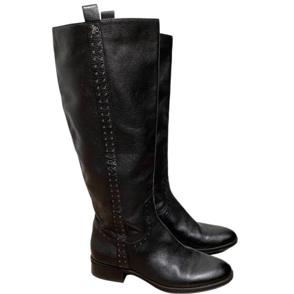 NWOT Sam EdelmanPrina 2 Studded Riding Boot Size 7